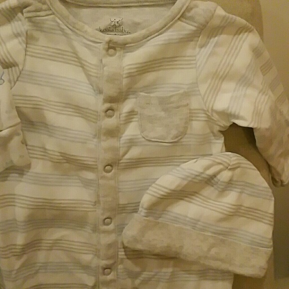 Bundle of 3 NB Sleep sack, gown & hat - Picture 3 of 4